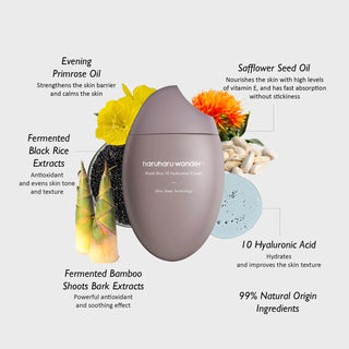 Haruharu Wonder – Black Rice Hyaluronic Cream, 50ml
