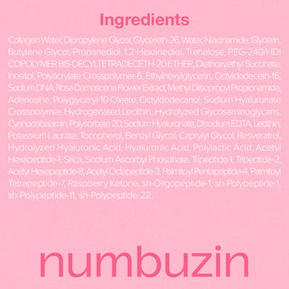 Numbuzin – No.2 Rose PDRN Collagen Plumping Serum DUO Trial Kit, 1.2ml*10ea
