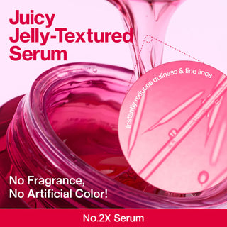 Numbuzin – No.2 Rose PDRN Collagen 2X Plumping Serum, 30ml
