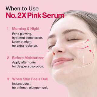 Numbuzin – No.2 Rose PDRN Collagen 2X Plumping Serum, 30ml