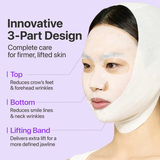 Numbuzin - No.9 NAD+ Bio Lifting-sil Full Face Mask, 28ml, 1 piece