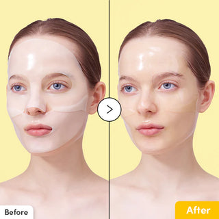 Eqqualberry – Collagen Glow Up Hydrogel Mask, 4ea