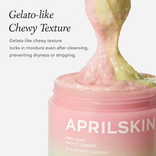 APRILSKIN – Pink Aloe Pack Cleanser, 120g