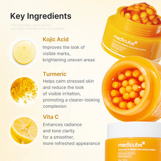 Medicube – Kojic Acid Turmeric Vita Capsule Cream 53g