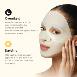 Medicube – Kojic Acid Turmeric Brightening Gel Mask, 1 Box, 4 sheets x 28g