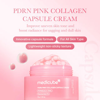 Medicube – PDRN Pink Collagen Capsule Cream, 55g