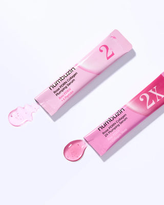 Numbuzin – No.2 Rose PDRN Collagen Plumping Serum DUO Trial Kit, 1.2ml*10ea