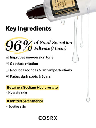 COSRX – Advanced Snail 96 Mucin Power Essence, 100ml