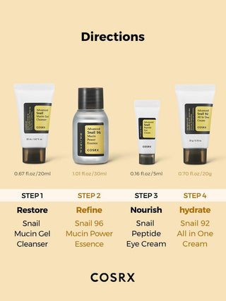 COSRX Advanced Snail Care Set