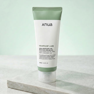 Anua – جل التقشير المرطب بالهايزلف (Heartleaf LHA Moisture Peeling Gel)، 120 مل