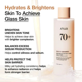 Anua – Rice 70 Glow Milky Toner – 150ml