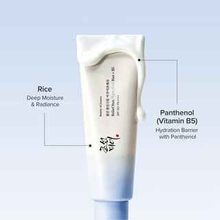 بيوتي أوف جوسون - واقي الشمس "ريليف صن أكوا فريش" بخلاصة الأرز + فيتامين B5 بعامل حماية SPF50+ PA++++، سعة 50 مل
