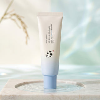 بيوتي أوف جوسون - واقي الشمس "ريليف صن أكوا فريش" بخلاصة الأرز + فيتامين B5 بعامل حماية SPF50+ PA++++، سعة 50 مل