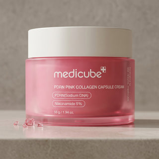 Medicube - كريم الكبسولات الكولاجين الوردي PDRN، 55 جرام