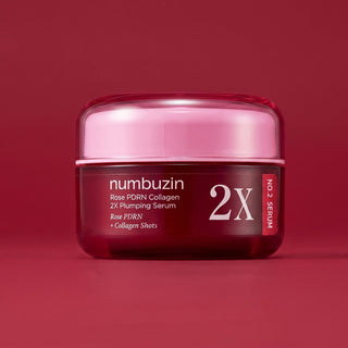 Numbuzin – No.2 Rose PDRN Collagen 2X Plumping Serum, 30ml