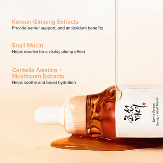 Beauty of Joseon – Revive Serum: Ginseng+Snail Mucin, 30ml – 1 fl.oz.
